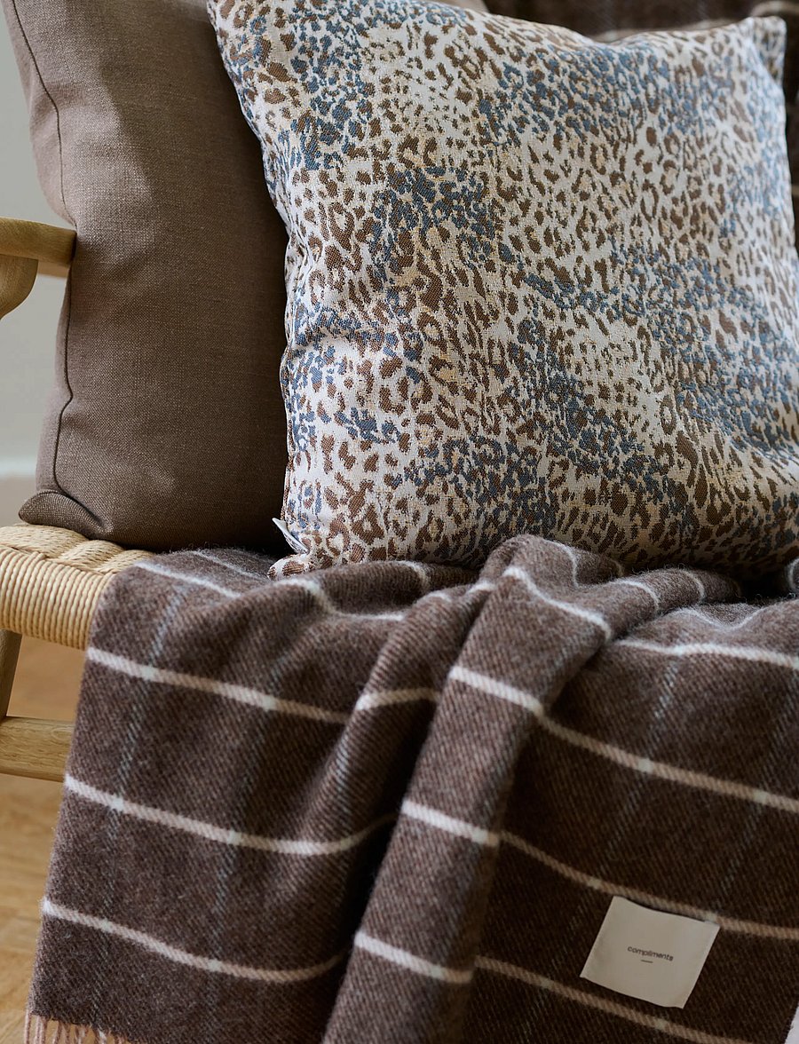 compliments - Leo cushion - kissen - brown - 2