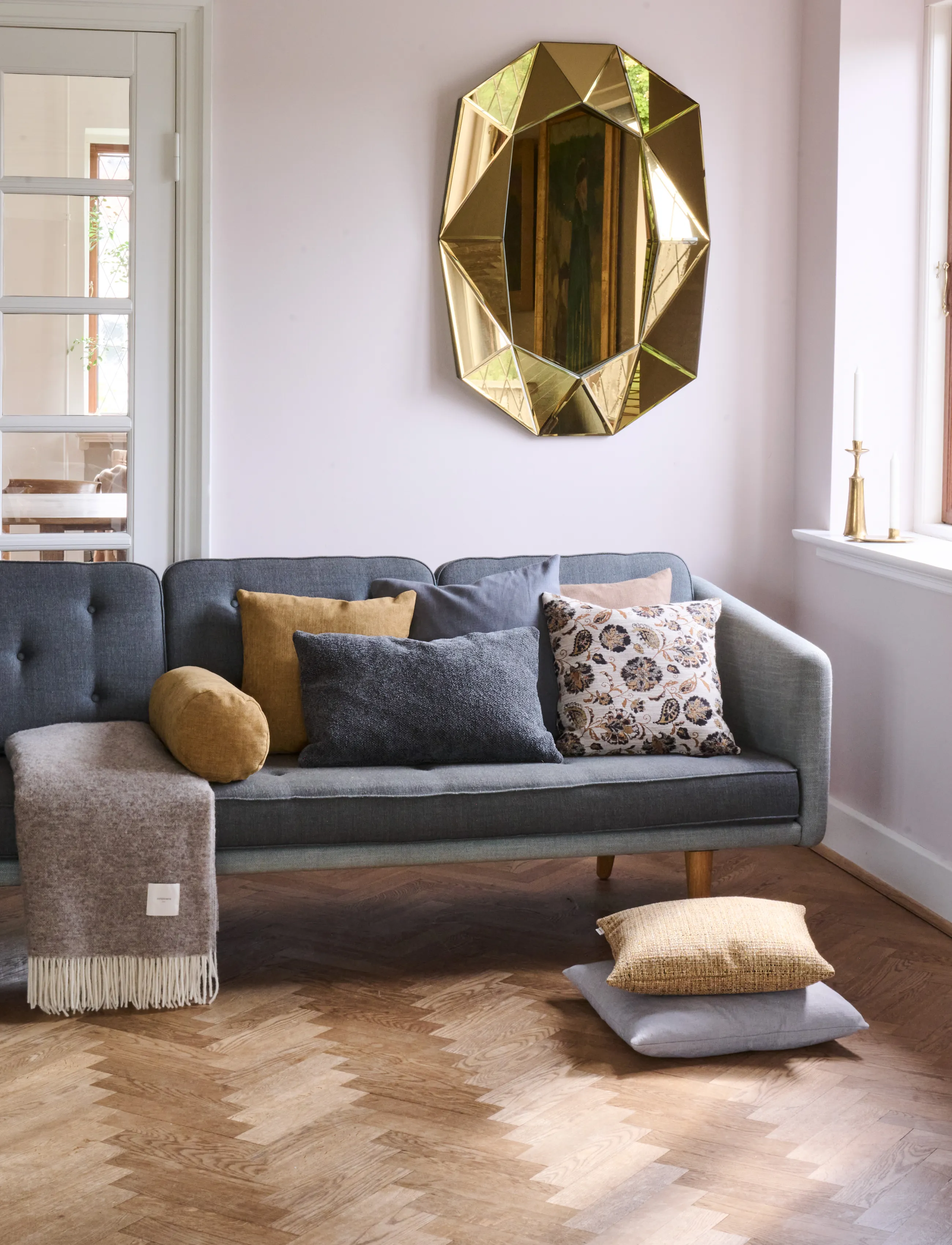 compliments - Miso cushion - kissen - mustard - 0