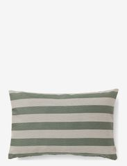 Outdoor Stripe Cushion - GREEN