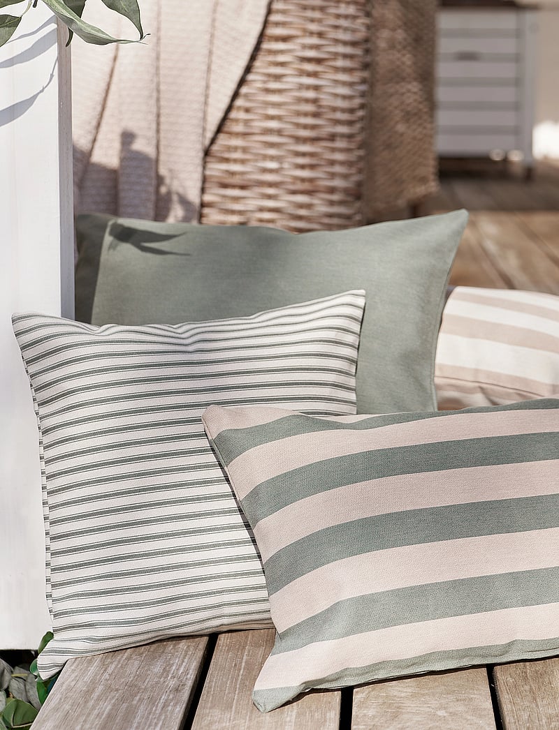 compliments - Outdoor Stripe Cushion - kissen - green - 2