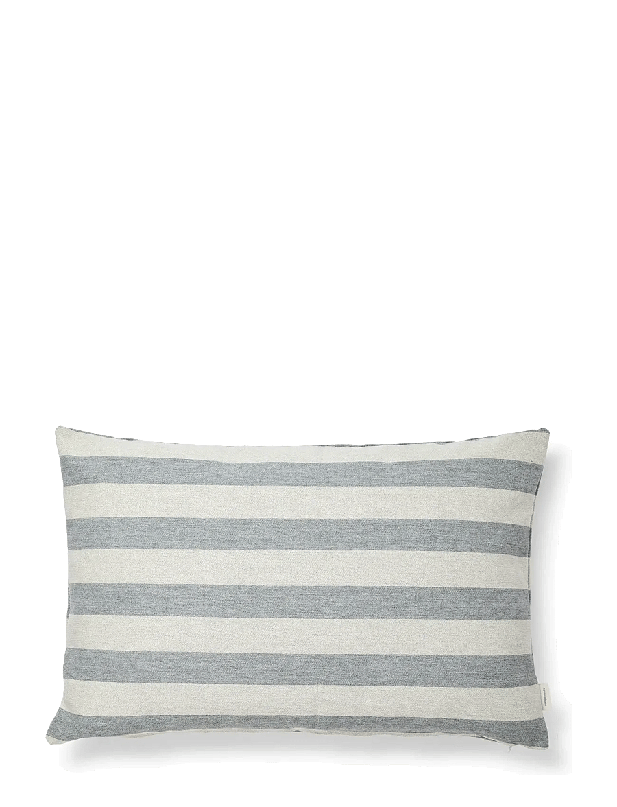 compliments - Outdoor Stripe Cushion - kissen - grey - 1