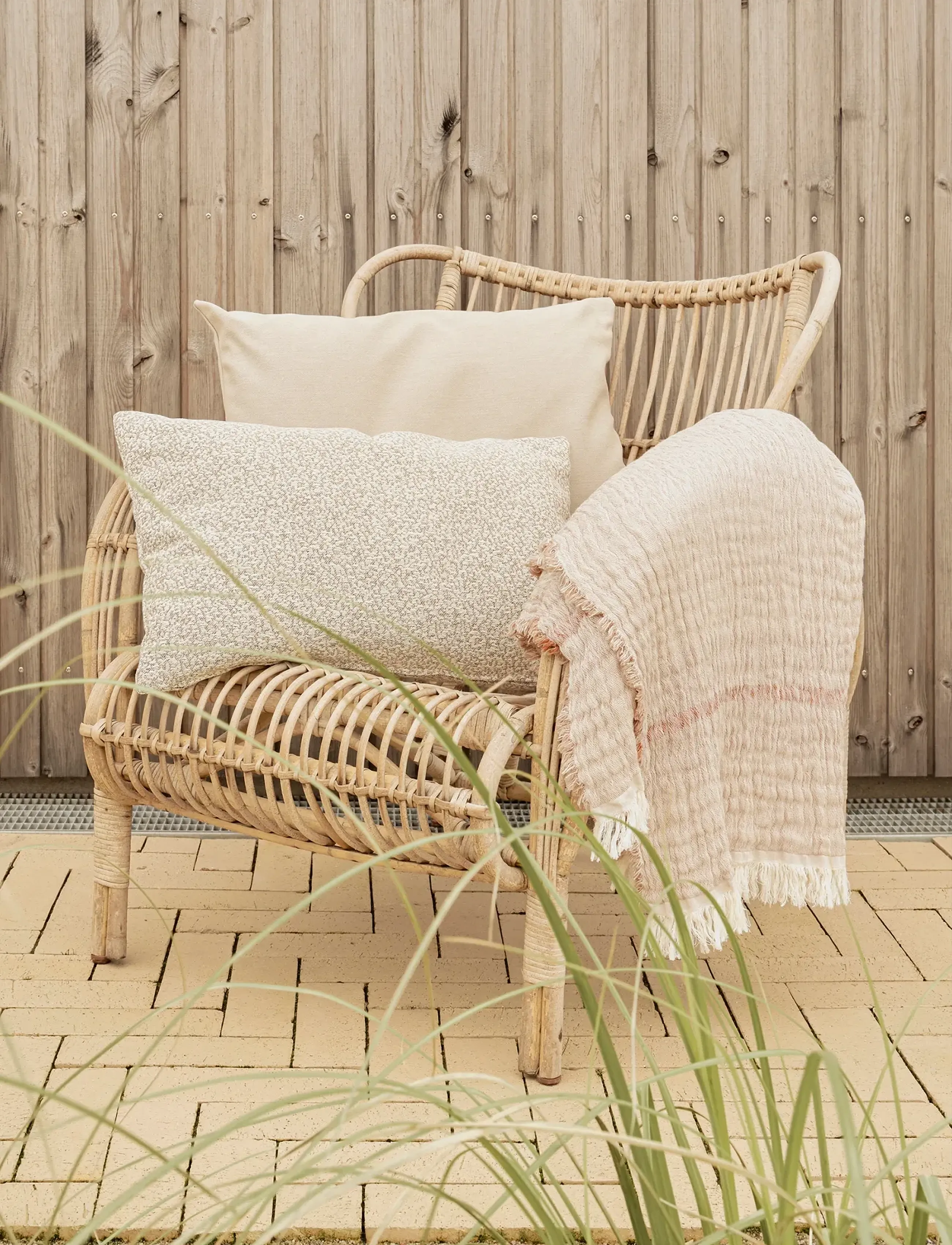 compliments - Outdoor Basic Cushion - kuddar - sand - 2