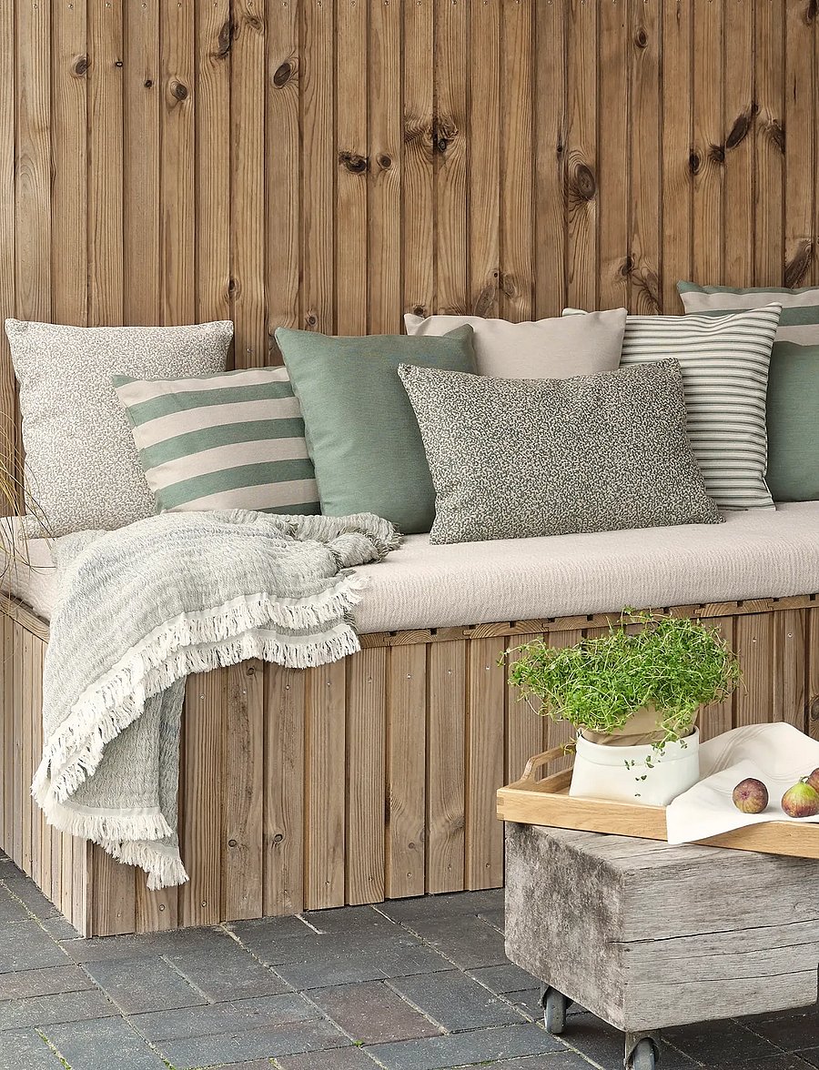 compliments - Outdoor Basic Cushion - kissen - sand - 3