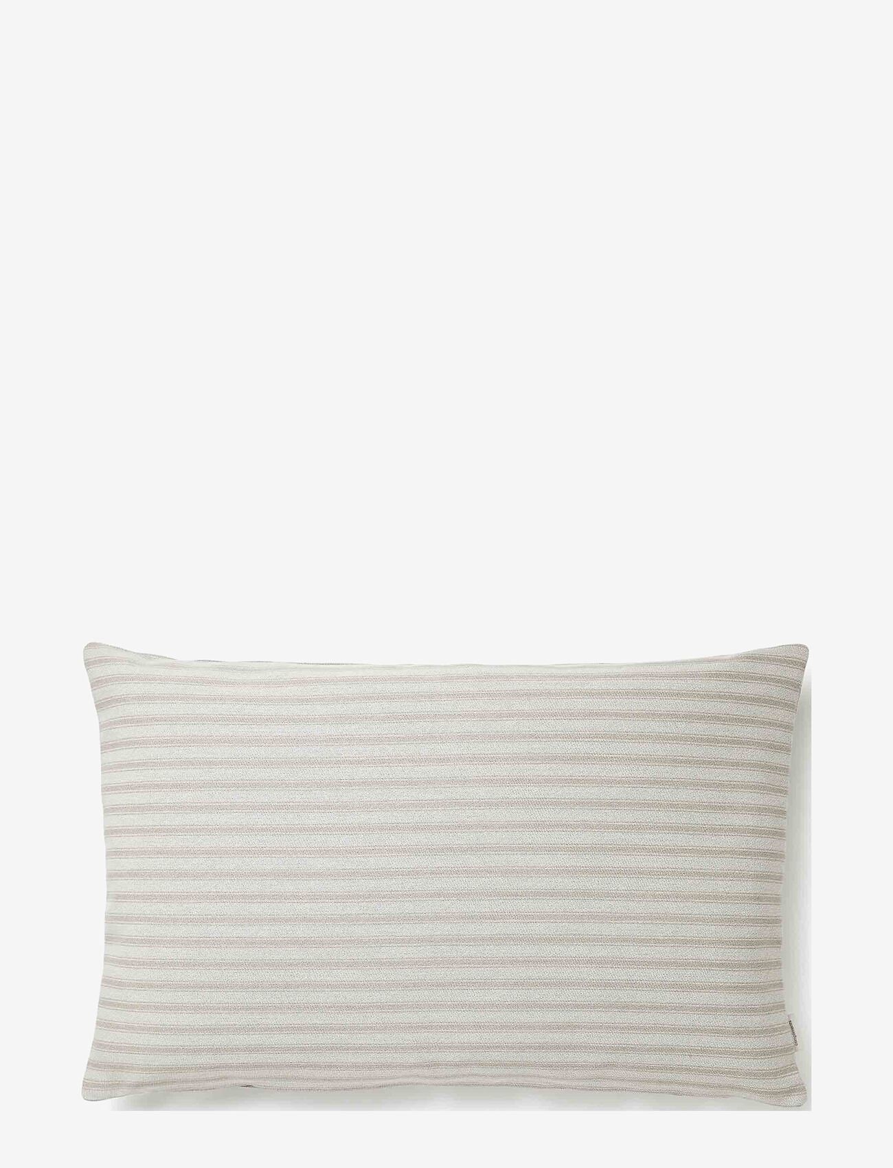 compliments - Outdoor Fine Stripe Cushion - köp efter pris - beige - 0
