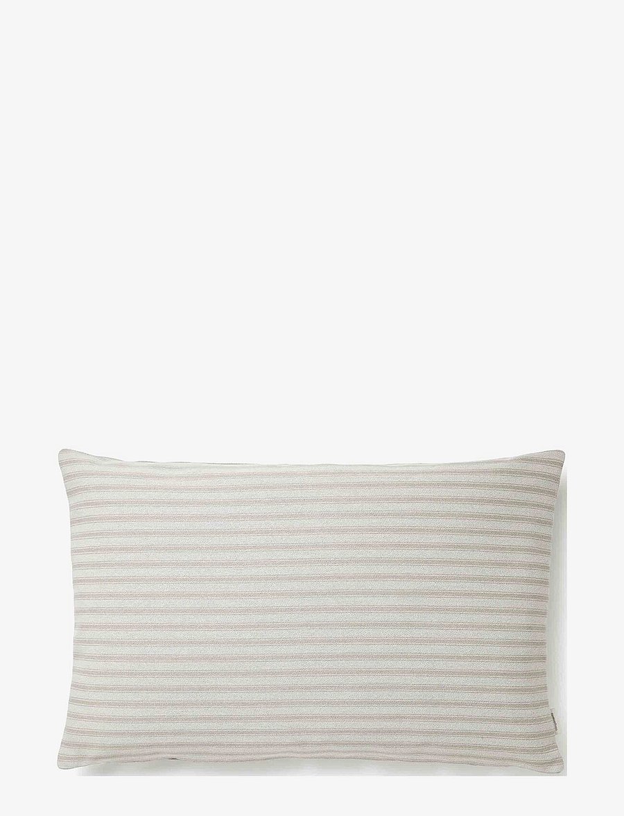 compliments - Outdoor Fine Stripe Cushion - padjad - beige - 1