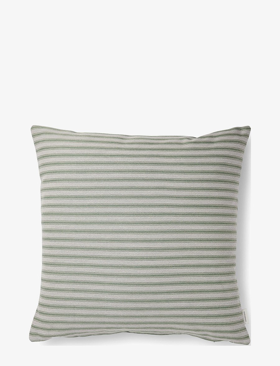 compliments - Outdoor Fine Stripe Cushion - padjad - green - 1
