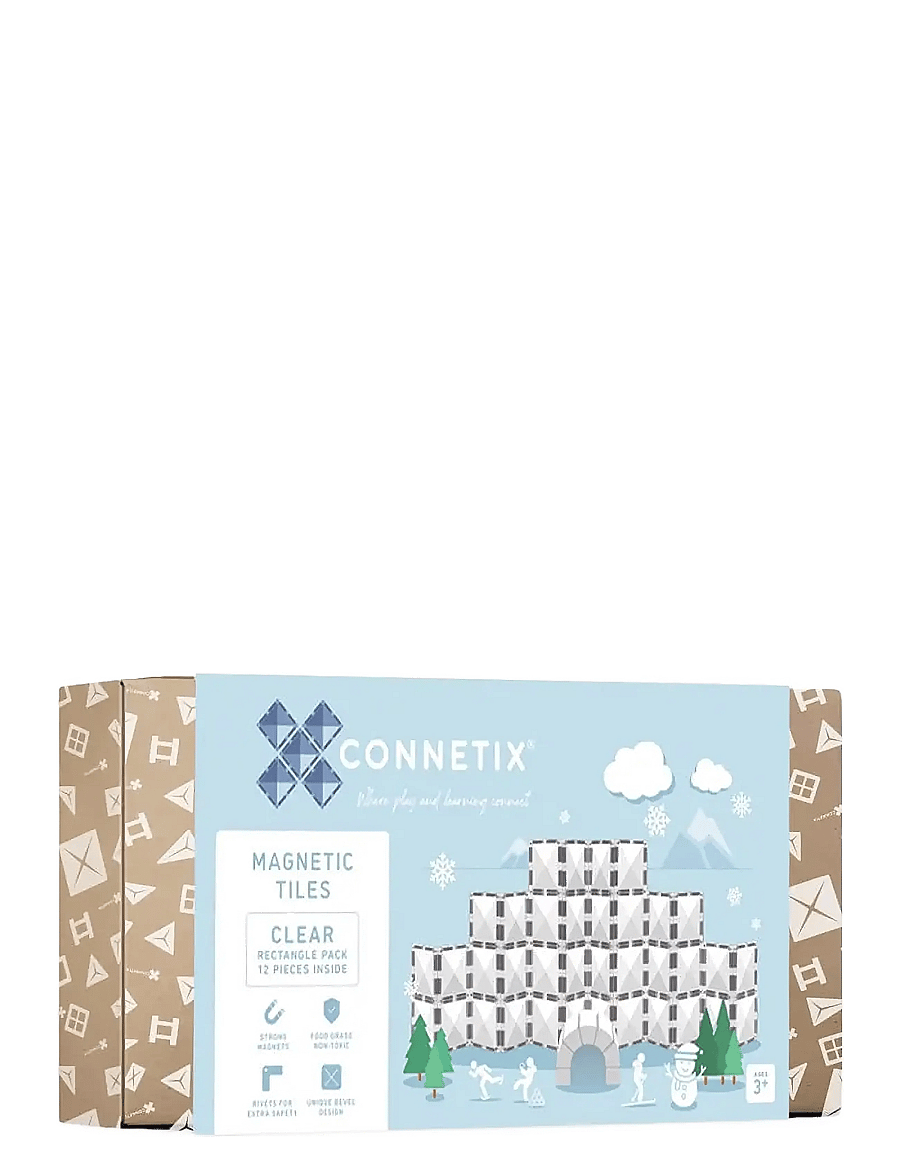 Connetix - Clear Rectangle Pack 12 Pieces - baukästen - multi coloured - 0