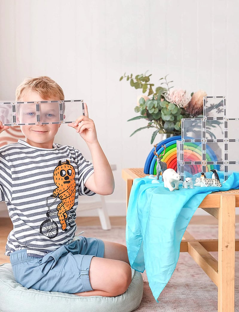 Connetix - Clear Rectangle Pack 12 Pieces - ehituskomplektid - multi coloured - 5