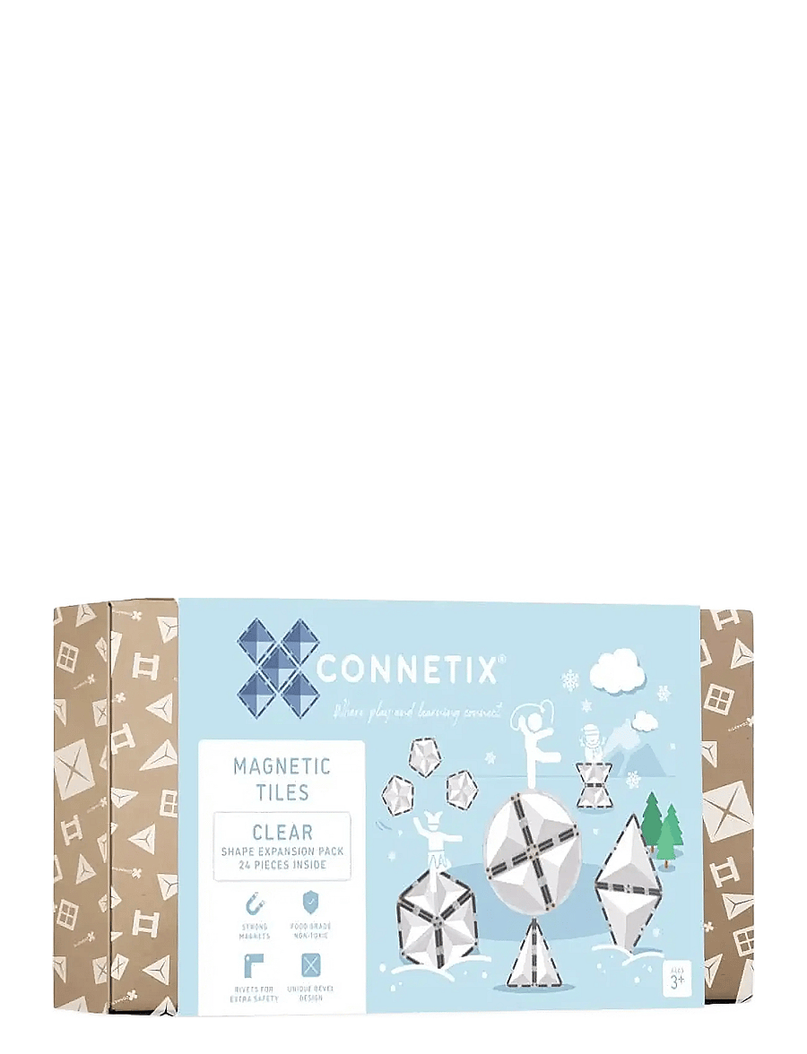 Connetix - Clear Shape Expansion Pack 24 Pieces - baukästen - multi coloured - 0