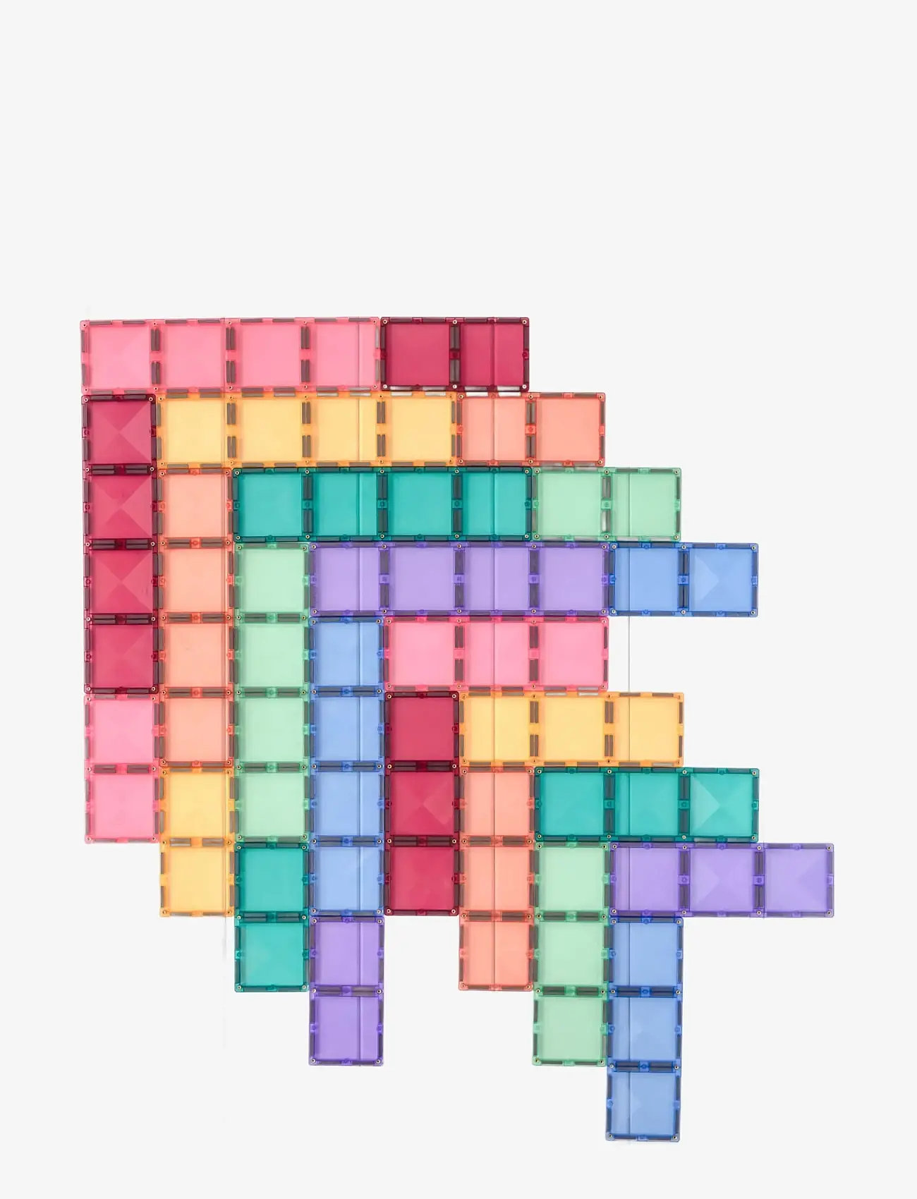 Connetix - Pastel Rectangle Pack 24 Pieces - multi coloured - 3