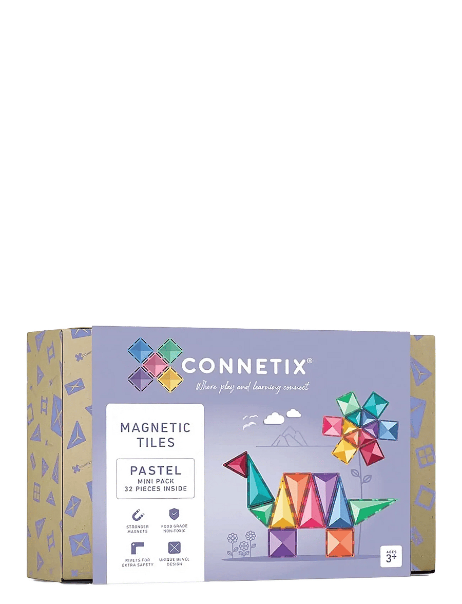 Connetix - Pastel Mini Pack 32 Pieces - multi coloured - 1