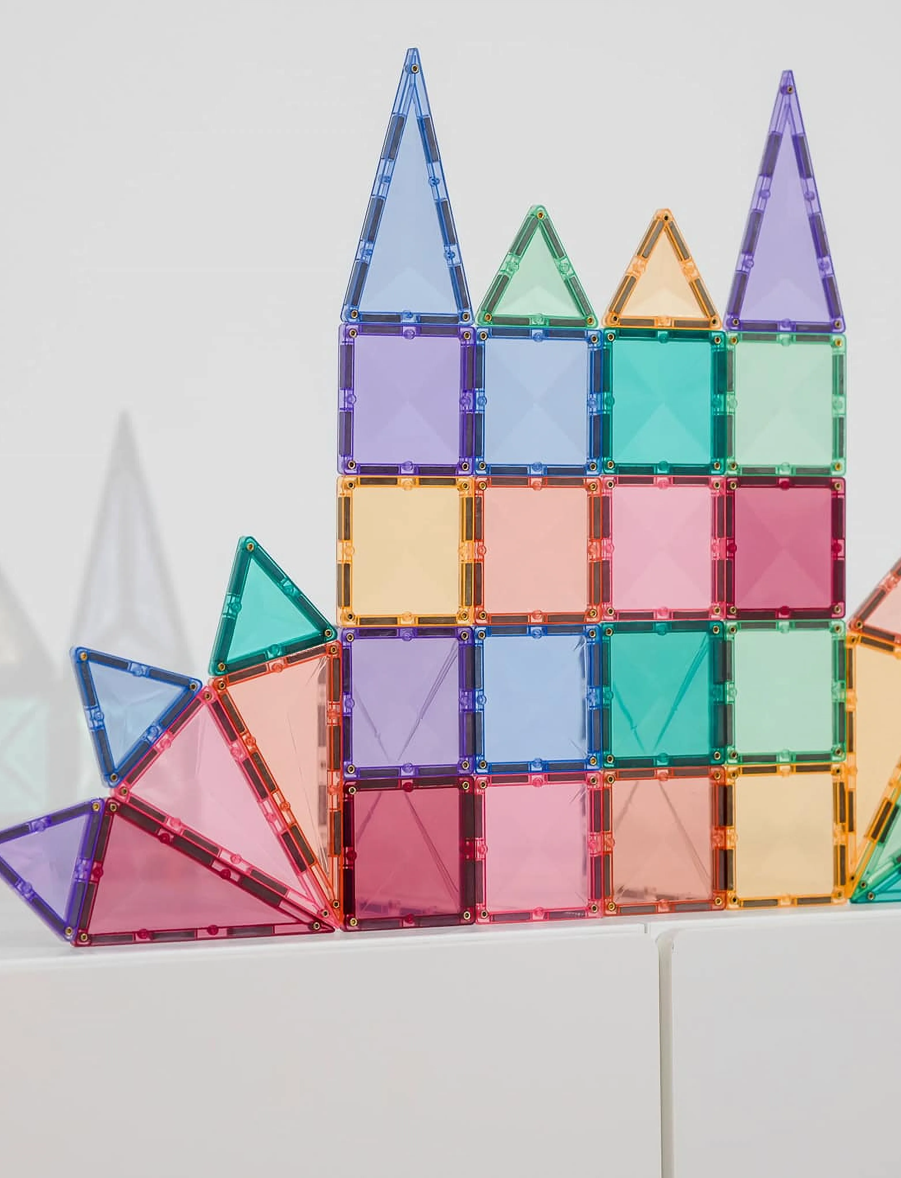 Connetix Pastel Mini Pack 32 Pieces, One Size, Building Sets & Blocks, Mehrfarbig/gemustert - Sets, Kinder