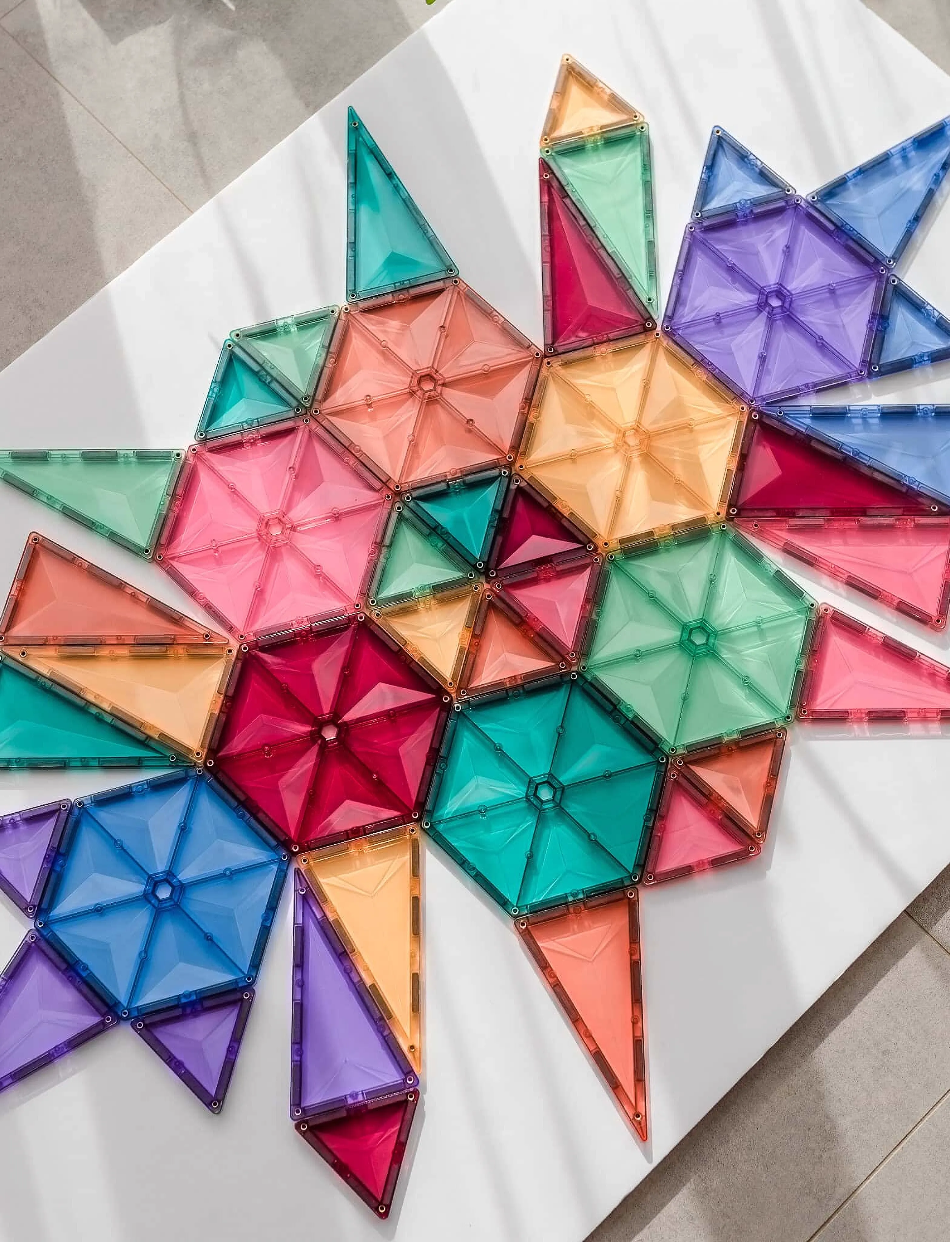 Connetix - Pastel Geometry Pack 40 Pieces - multi coloured - 4