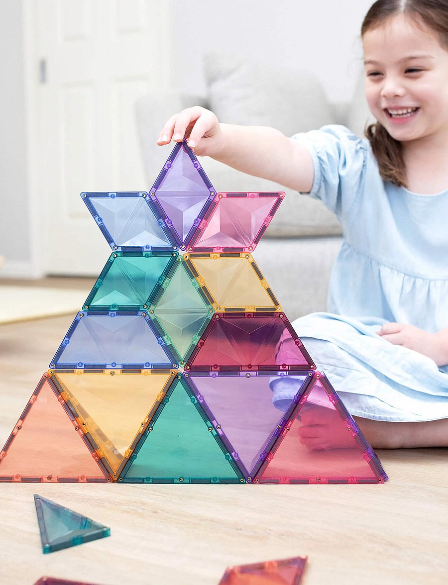 Connetix - Pastel Shape Expansion Pack 48 Pieces - multi coloured - 5