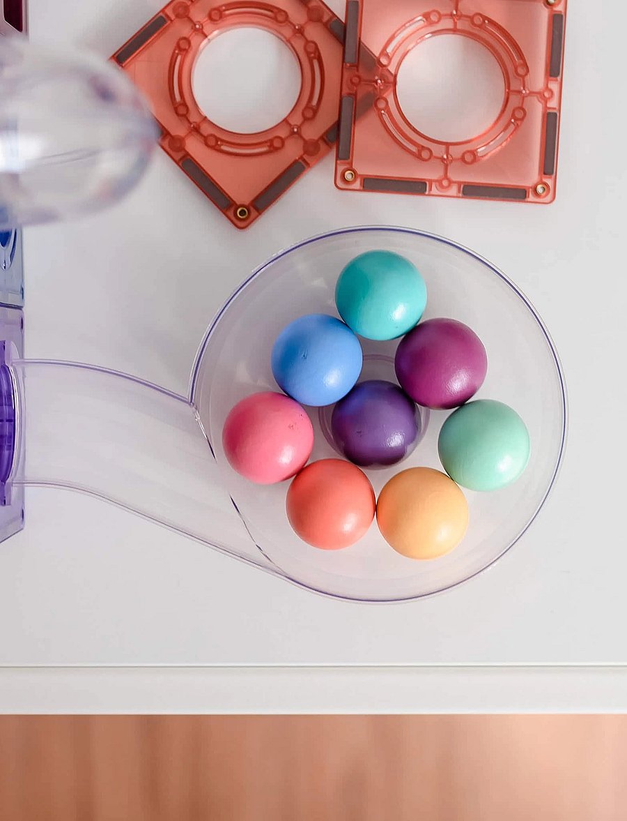 Connetix - Pastel Ball Run Pack 106 Pieces - baukästen - multi coloured - 5