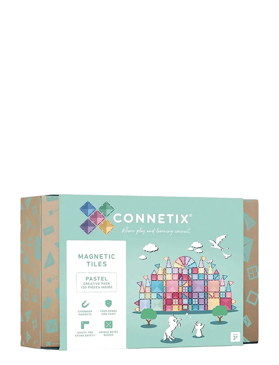 Connetix - Pastel Creative pack 120 Pieces - multi coloured - 1