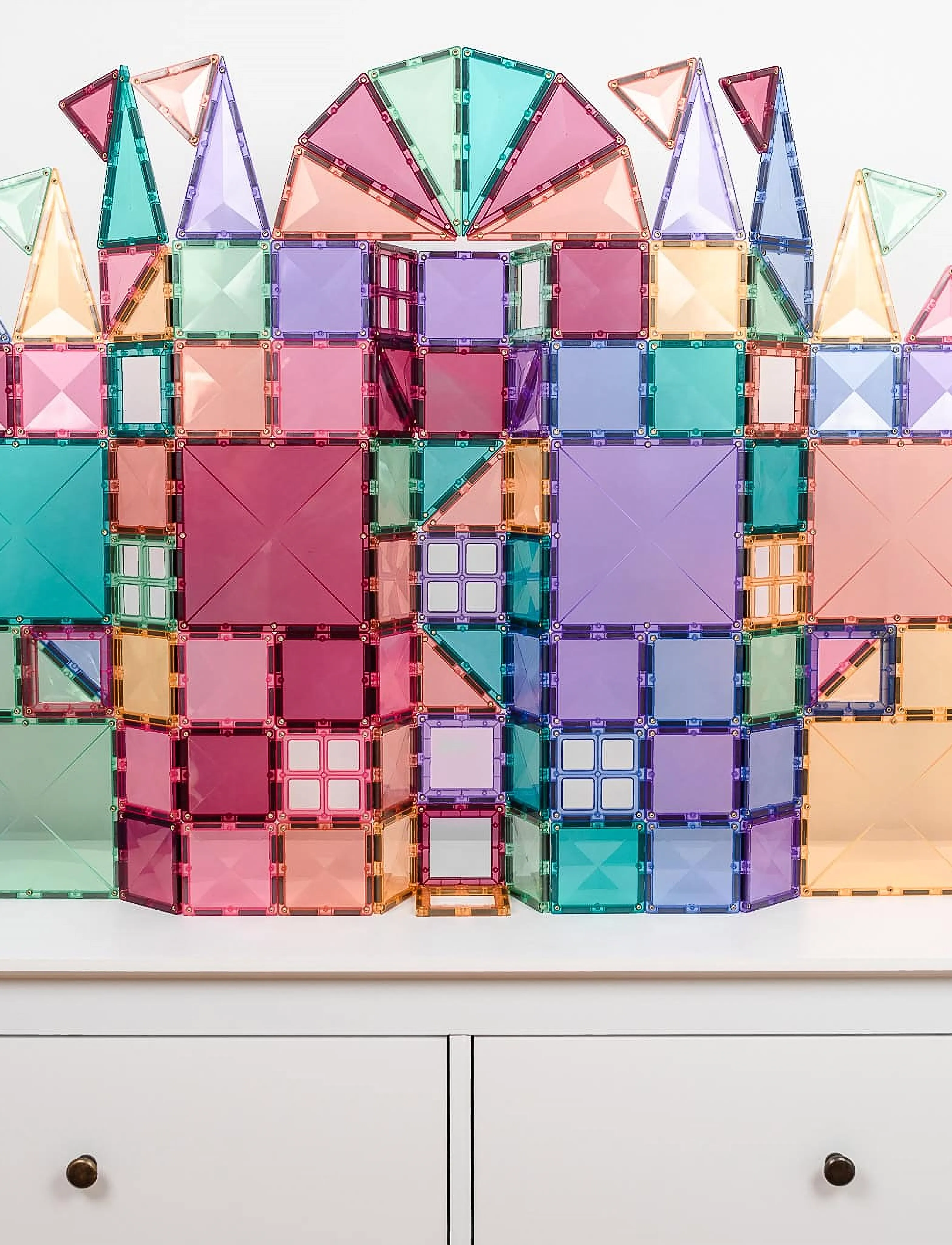 Connetix Pastel Creative Pack 120 Pieces, One Size, Building Sets & Blocks, Mehrfarbig/gemustert - Sets, Kinder
