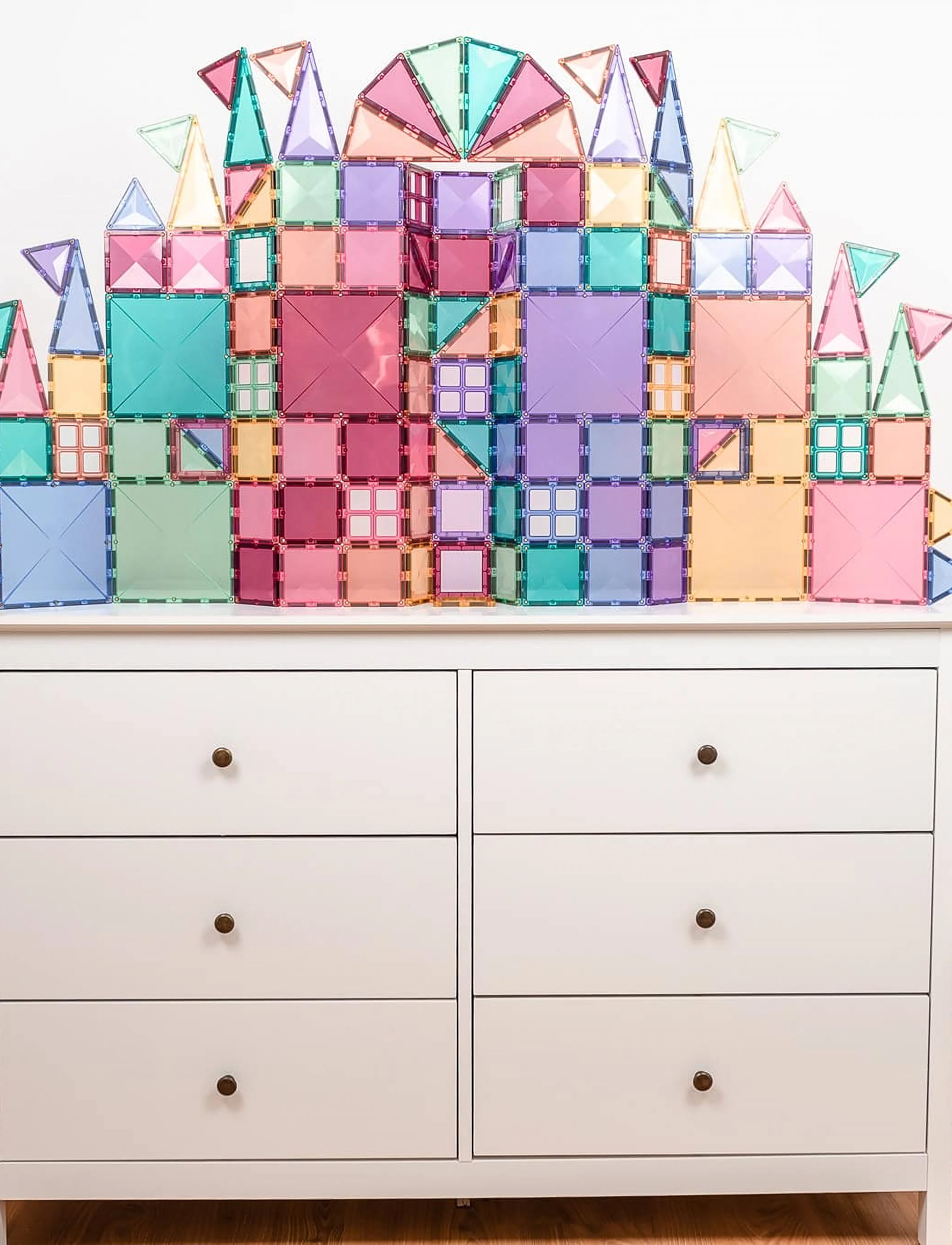 Connetix - Pastel Creative pack 120 Pieces - multi coloured - 3