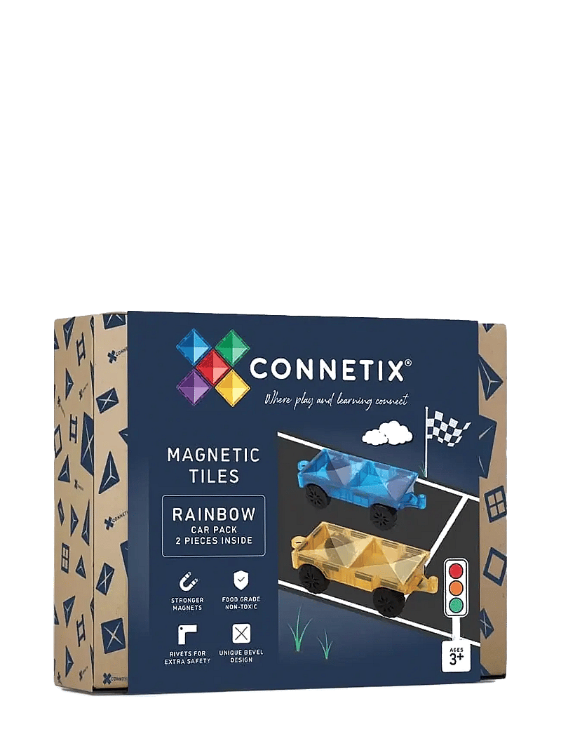 Connetix - Rainbow Car Pack 2 Pieces - multi coloured - 0