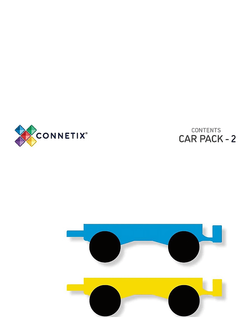 Connetix - Rainbow Car Pack 2 Pieces - multi coloured - 1