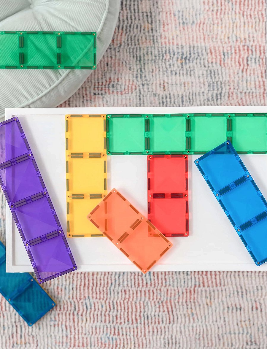 Connetix - Rainbow Rectangle Pack 18 Pieces - building sets - multi coloured - 3
