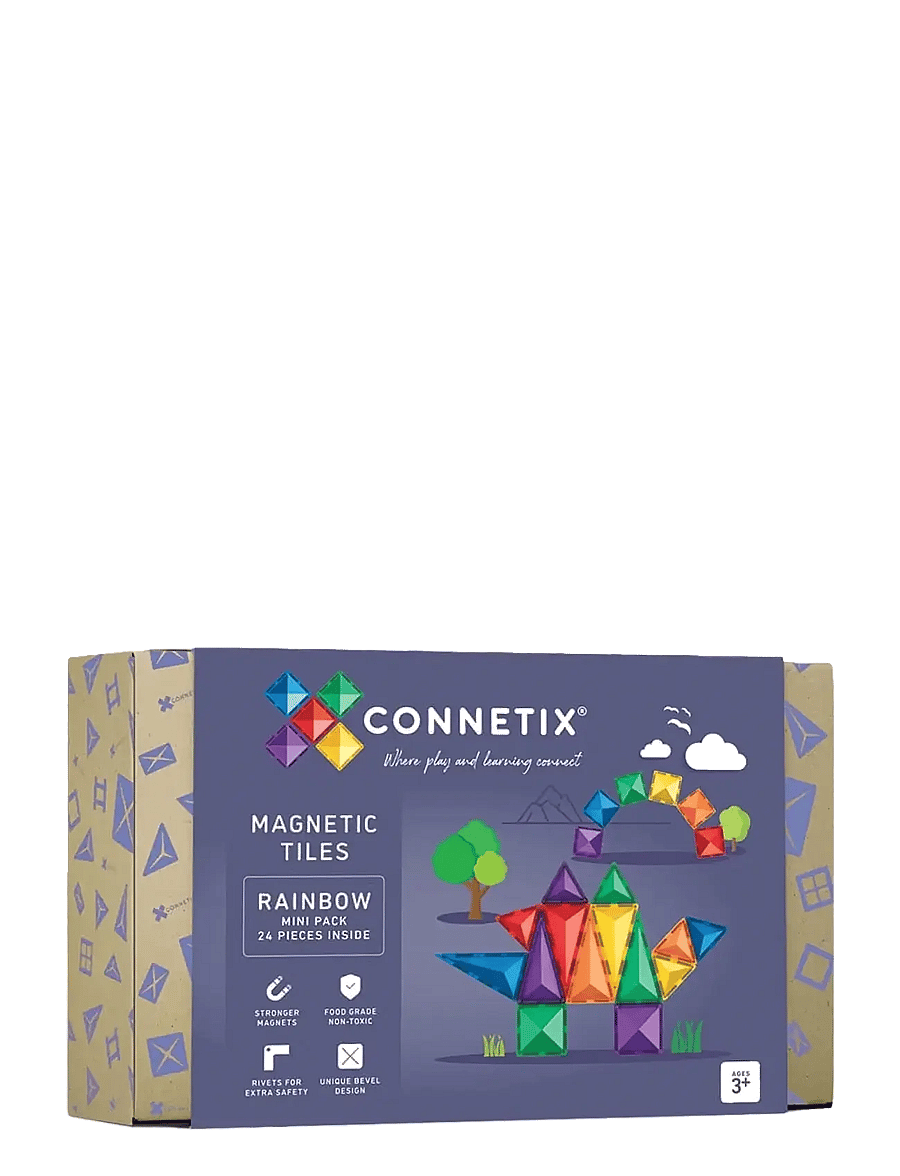 Connetix - Rainbow Mini Pack 24 Pieces - multi coloured - 0