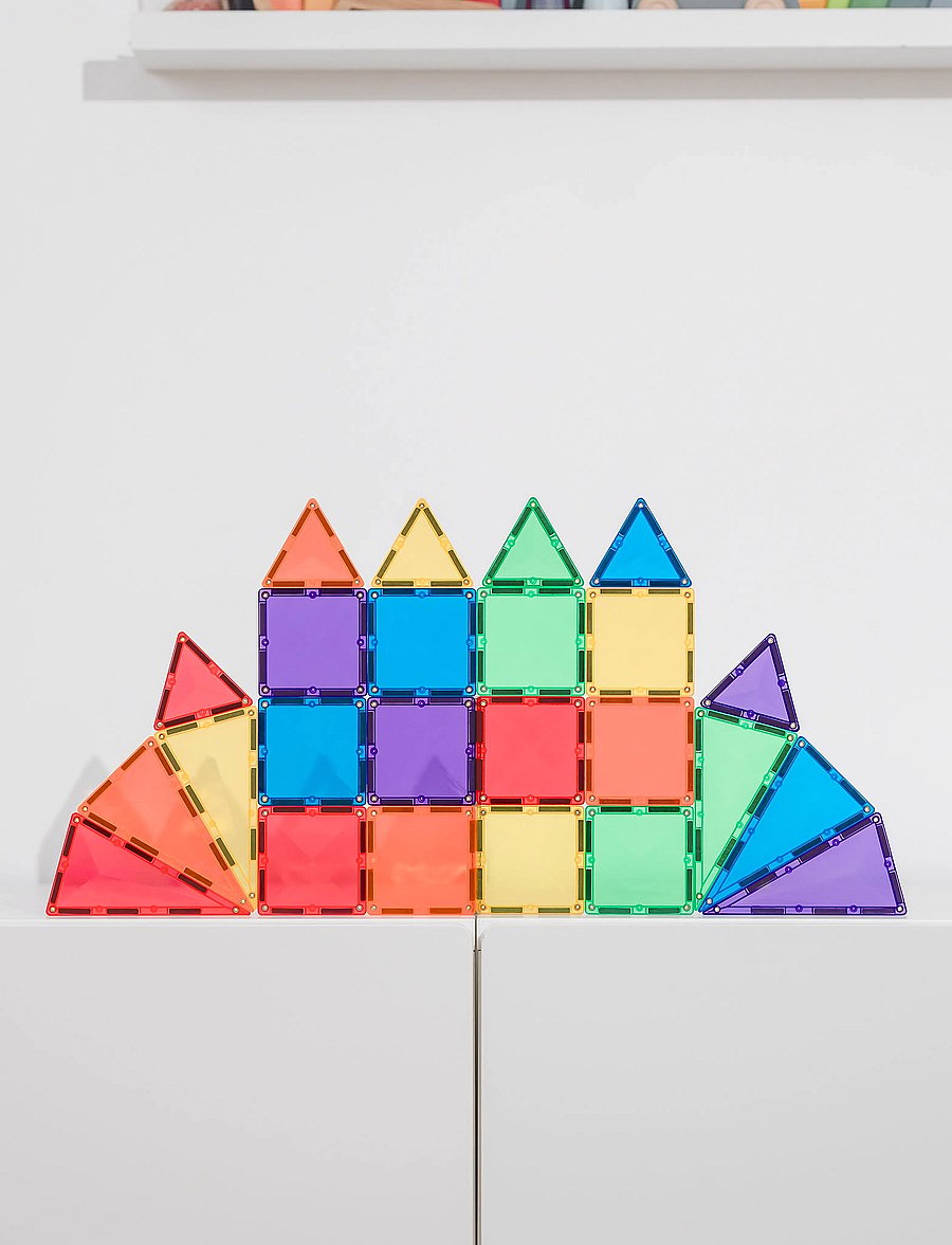 Connetix - Rainbow Mini Pack 24 Pieces - multi coloured - 3