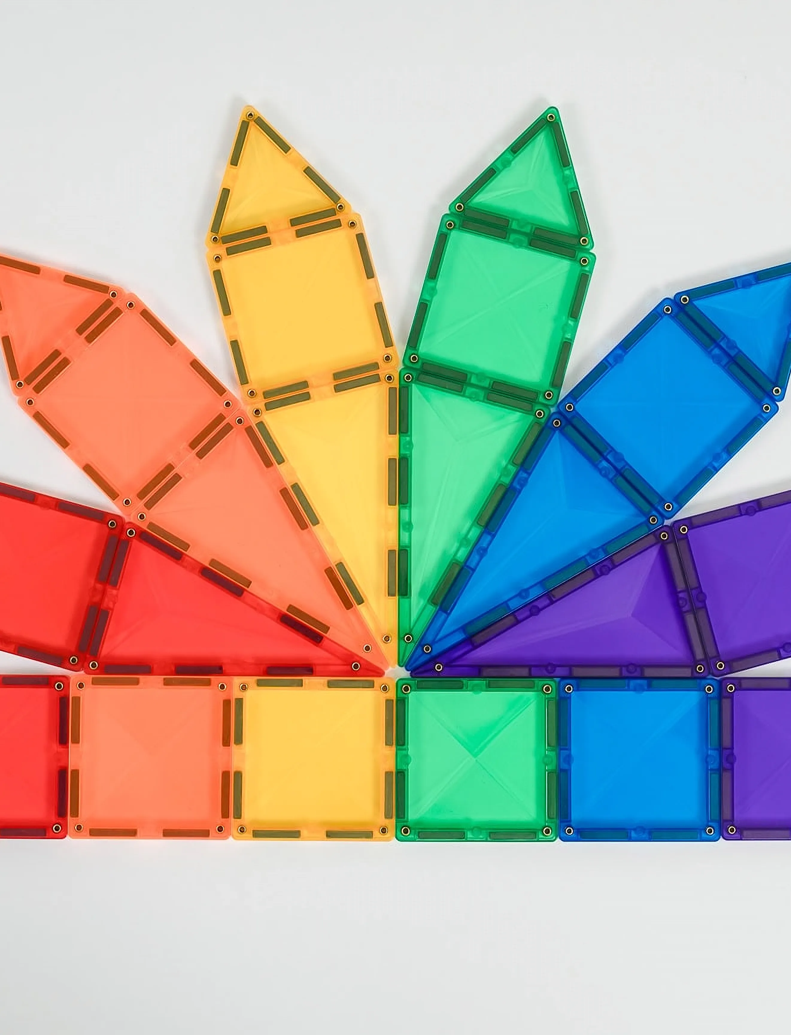 Connetix - Rainbow Mini Pack 24 Pieces - multi coloured - 5