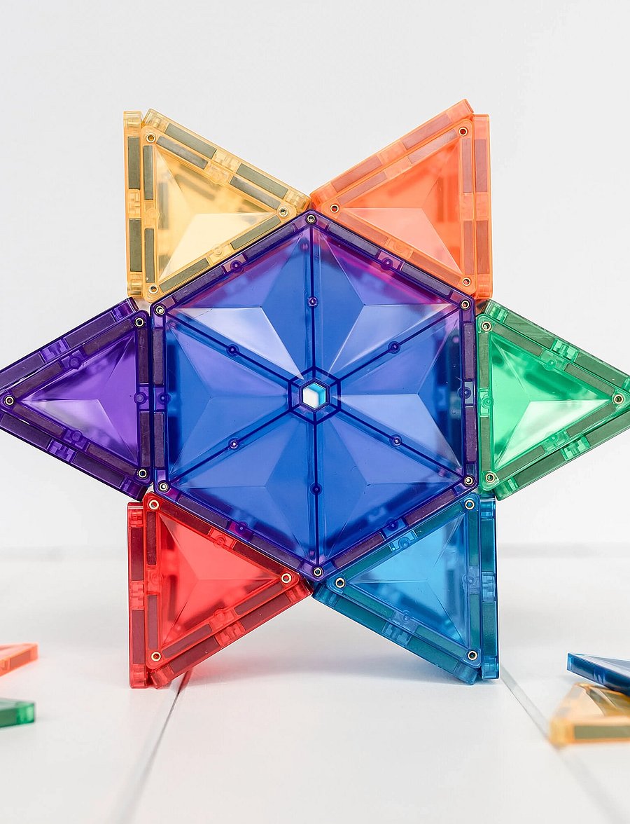 Connetix - Rainbow Geometry Pack 30 Pieces - multi coloured - 4