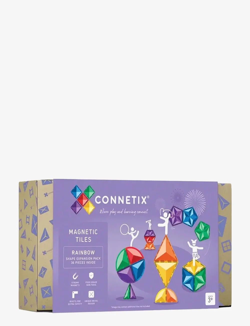 Connetix - Rainbow Shape Expansion Pack 36 Pieces - baukästen - multi coloured - 1