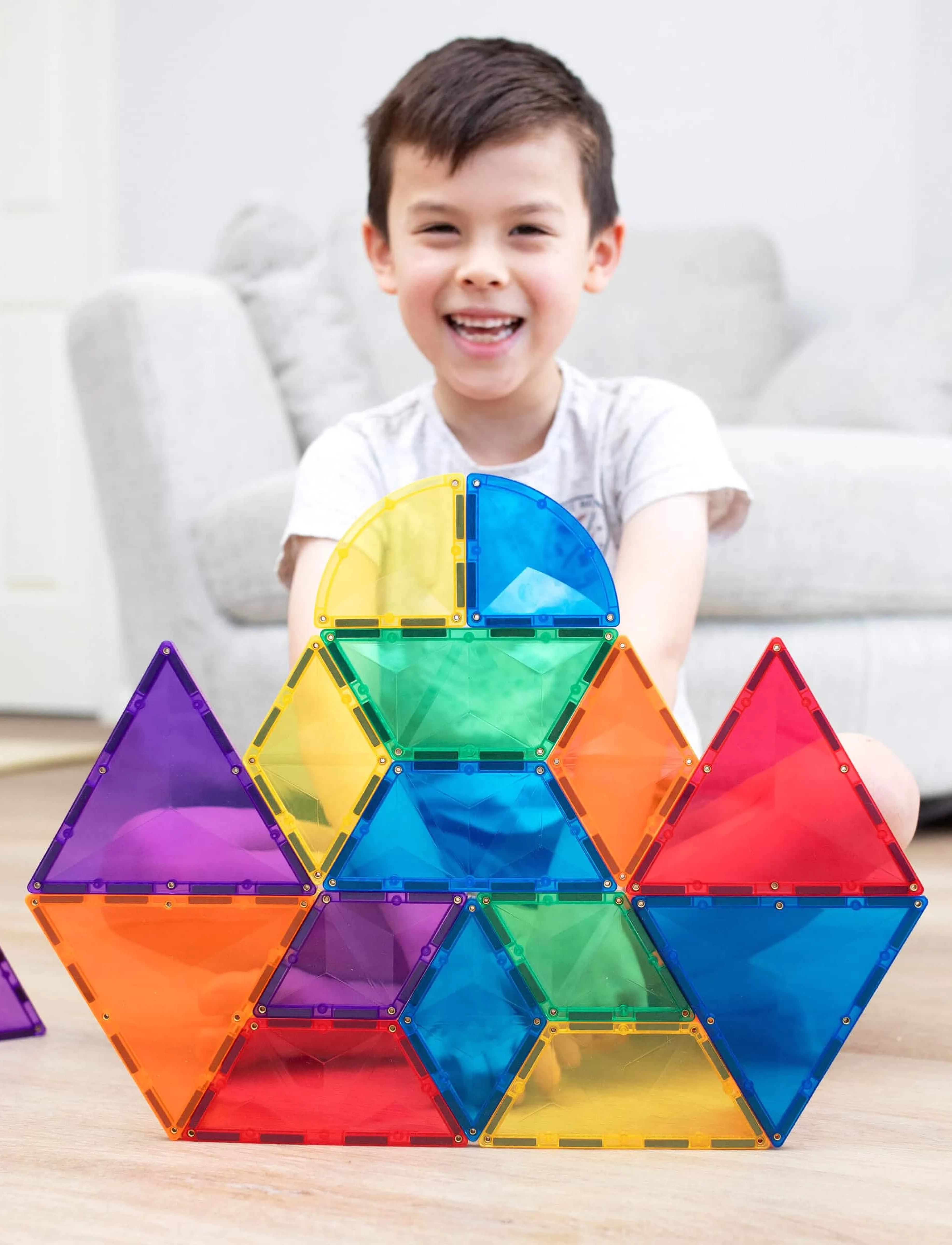 Connetix - Rainbow Shape Expansion Pack 36 Pieces - multi coloured - 5