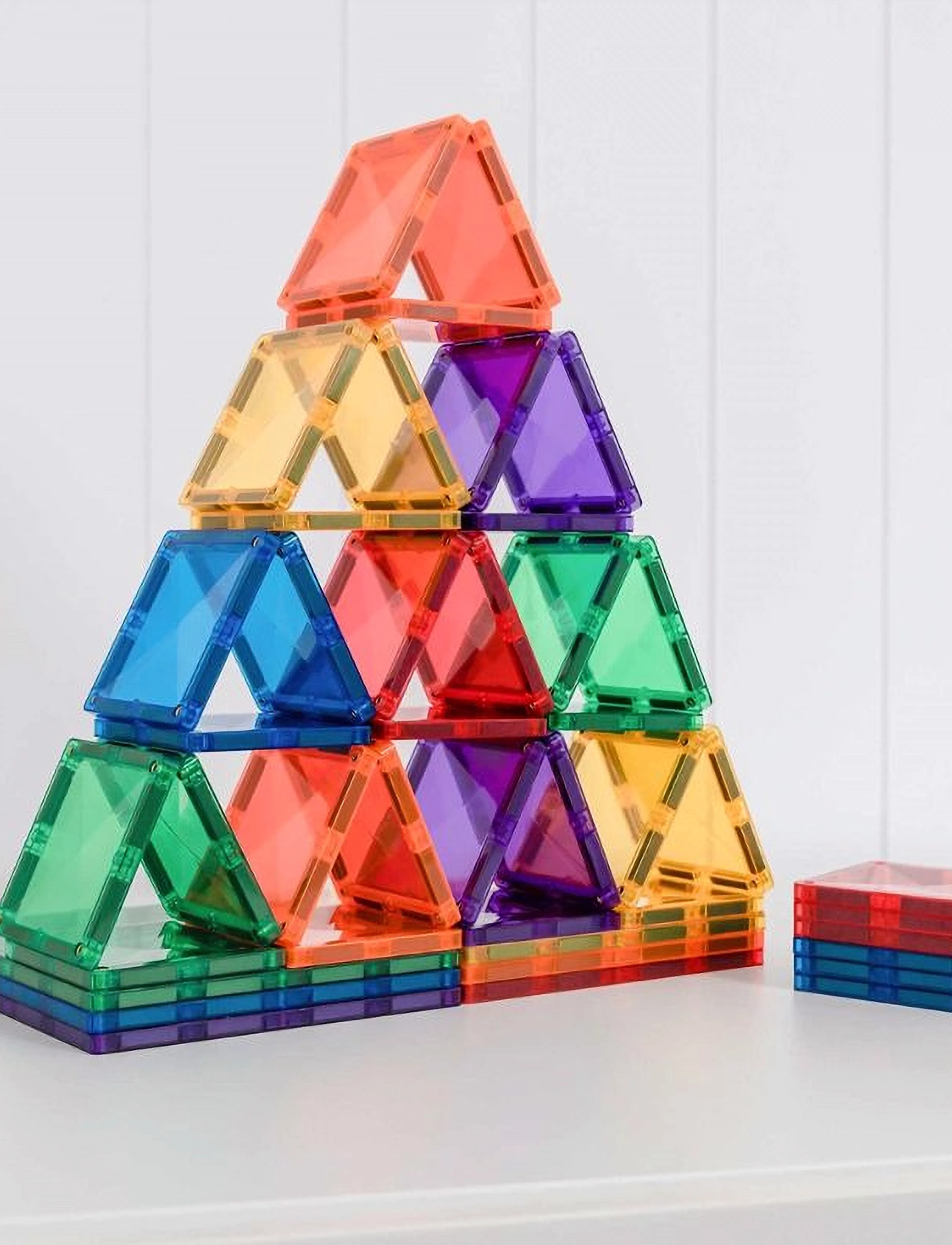 Connetix Rainbow Square Pack 42 Pieces, One Size, Building Sets & Blocks, Mehrfarbig/gemustert - Sets, Kinder