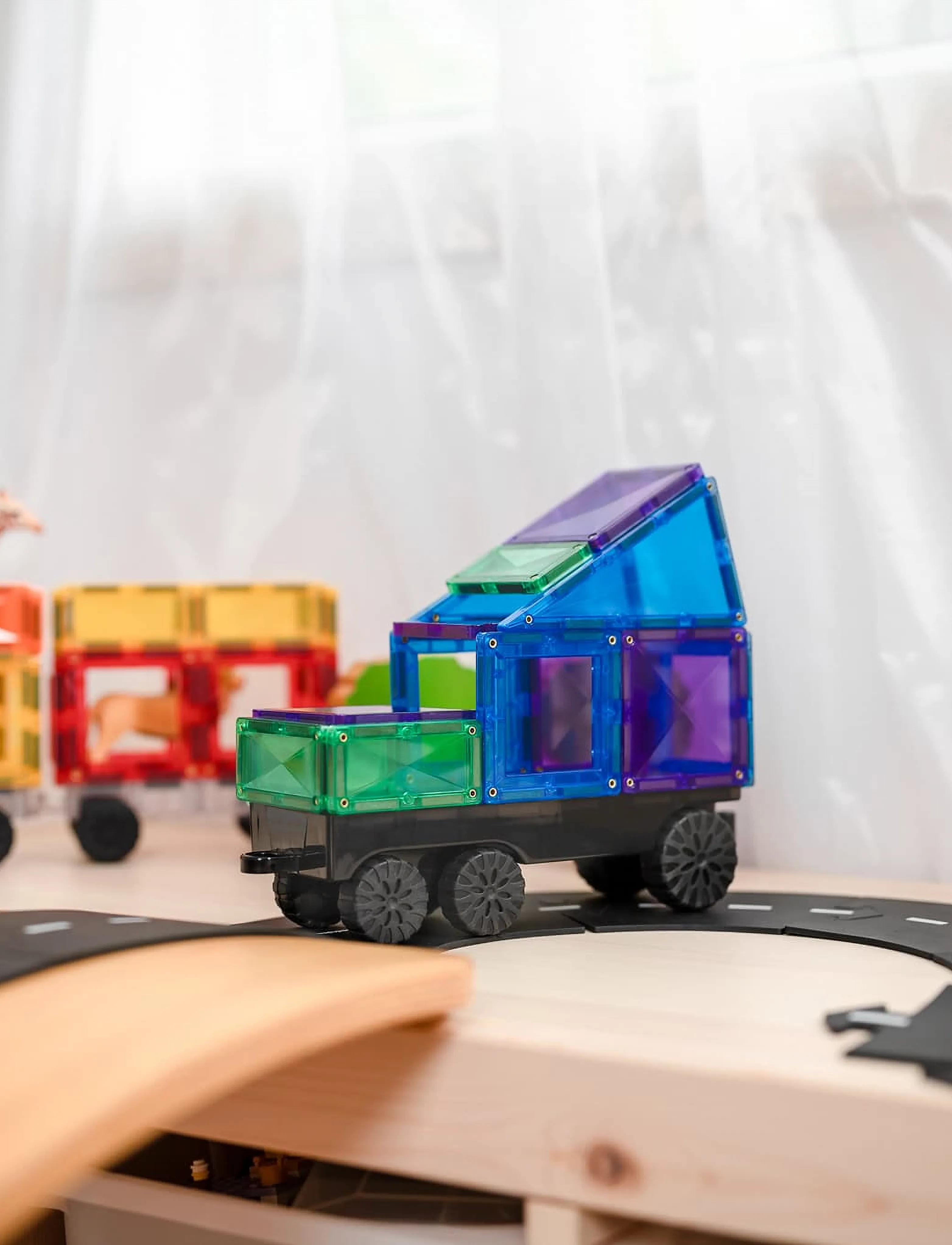 Connetix - Rainbow Transport Pack 50 Pieces - multi coloured - 5