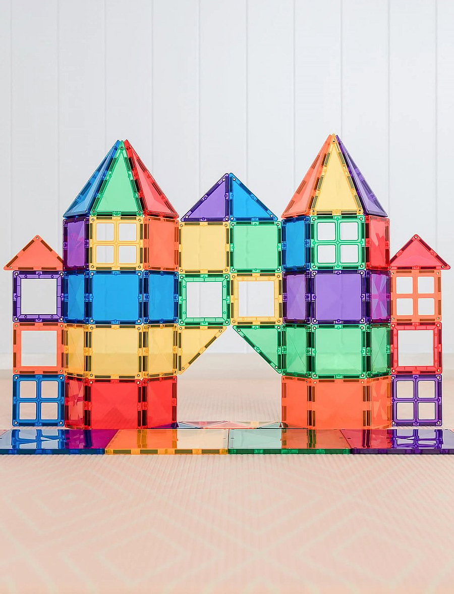 Connetix - Rainbow Starter Pack 60 Pieces - multi coloured - 0