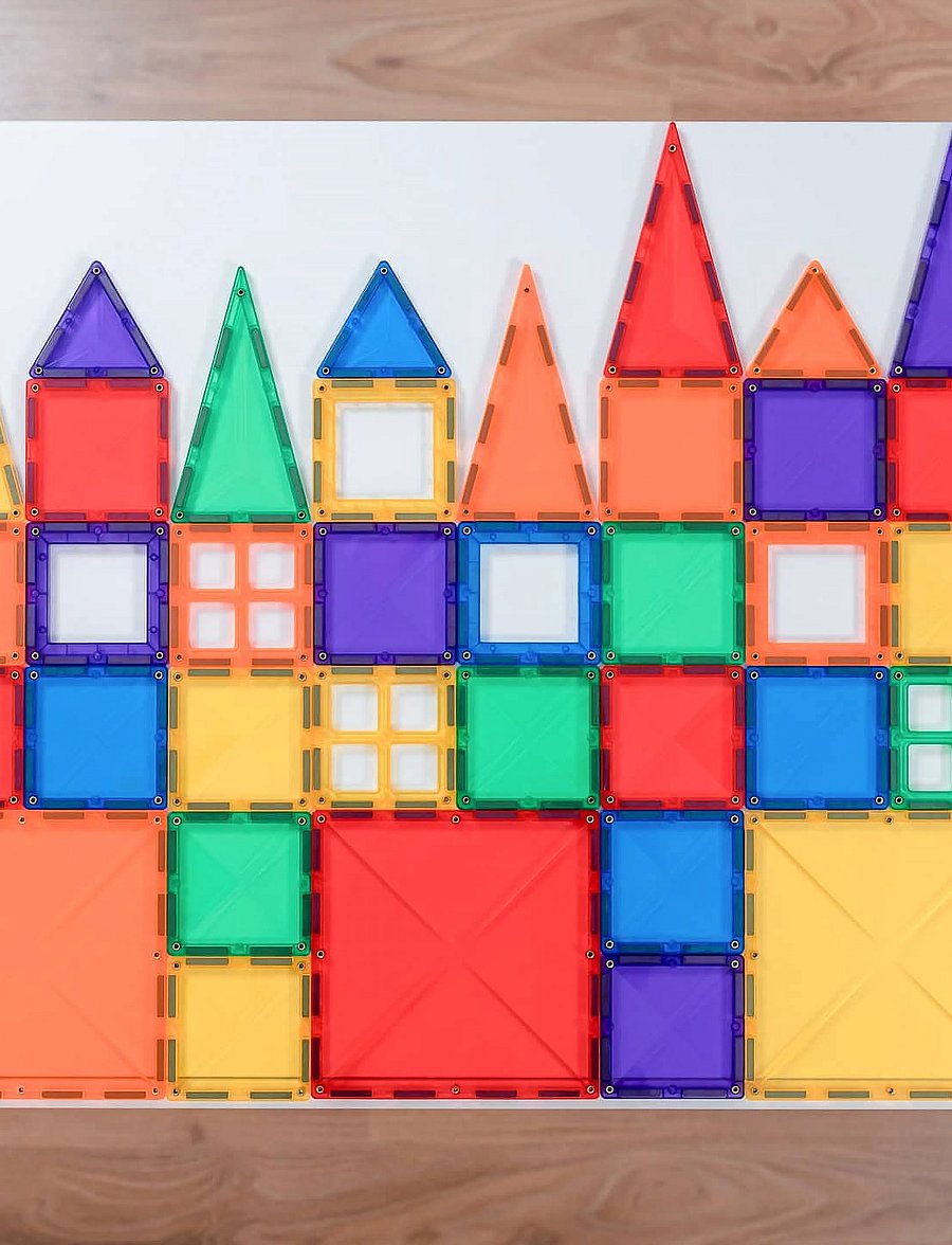 Connetix - Rainbow Starter Pack 60 Pieces - multi coloured - 4