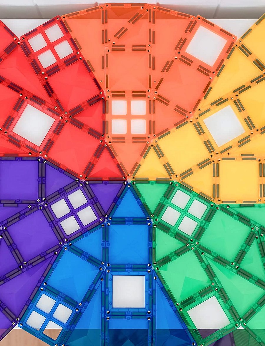 Connetix - Rainbow Creative Pack 102 Pieces - multi coloured - 0