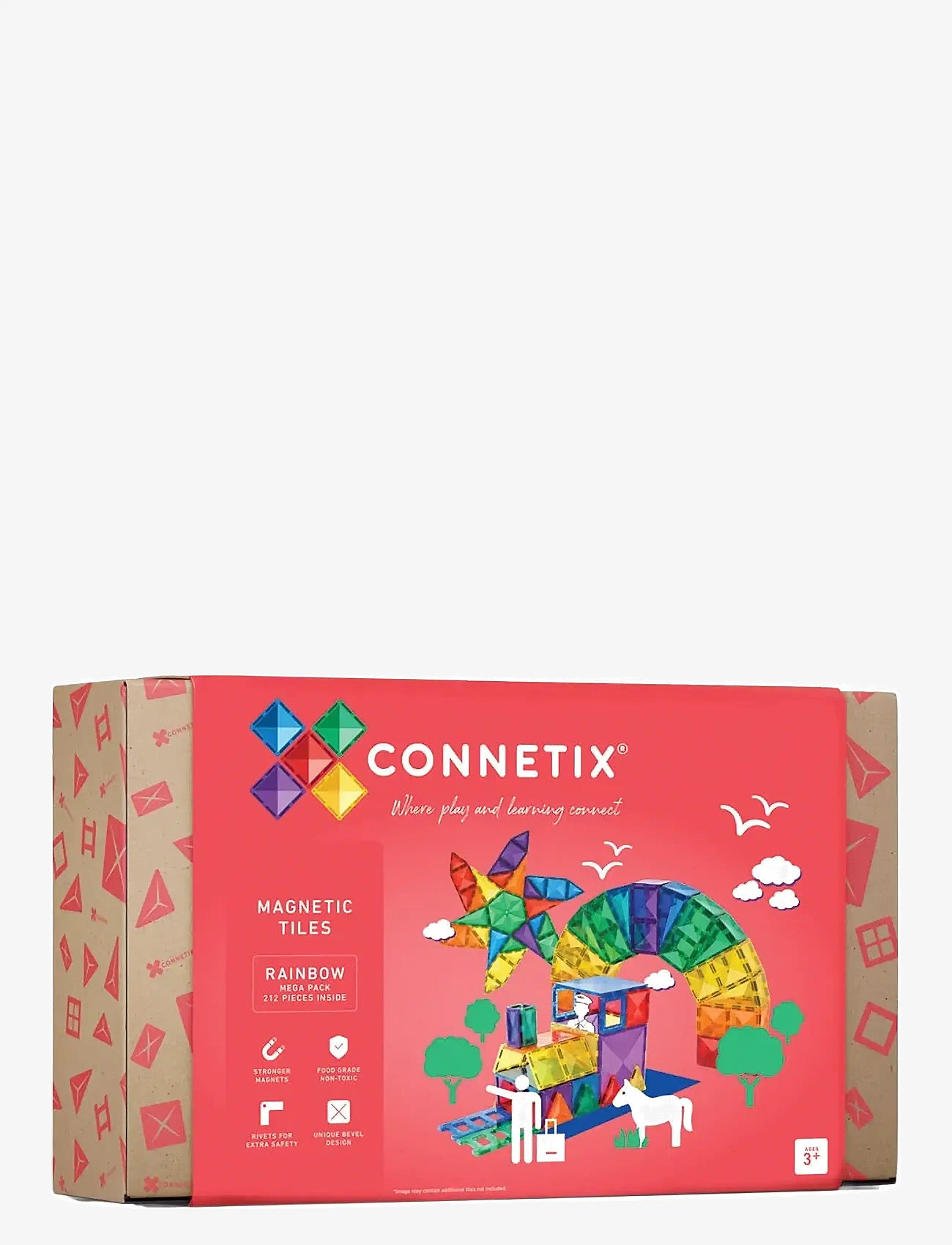 Connetix - Rainbow Mega Pack 212 Pieces - multi coloured - 1