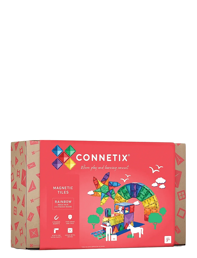 Connetix - Rainbow Mega Pack 212 Pieces - multi coloured - 1