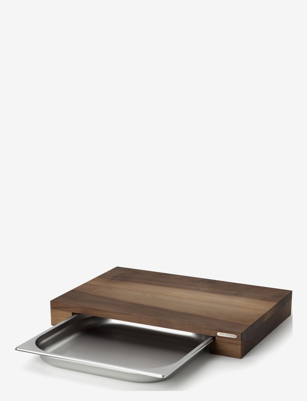 Continenta - Cutting board in walnut with oven form - brown - 0