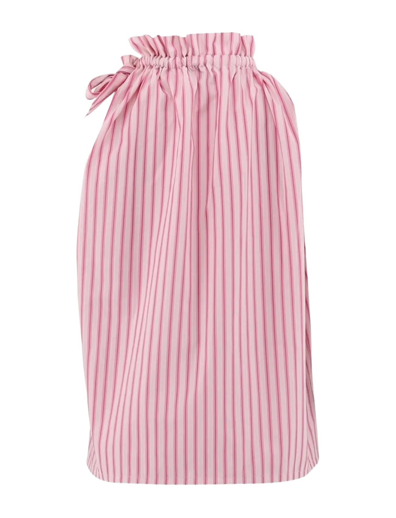 Continue - liva poplin stripe - Ärmellose blusen - pink stripe - 2