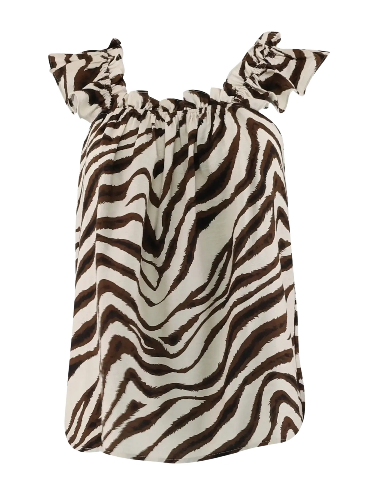 Continue Sasha zebra top - Continue - ZEBRA / cream