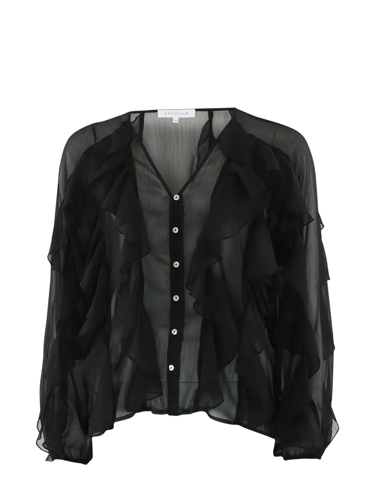 Continue LISSA flounce b - Continue - BLACK / black