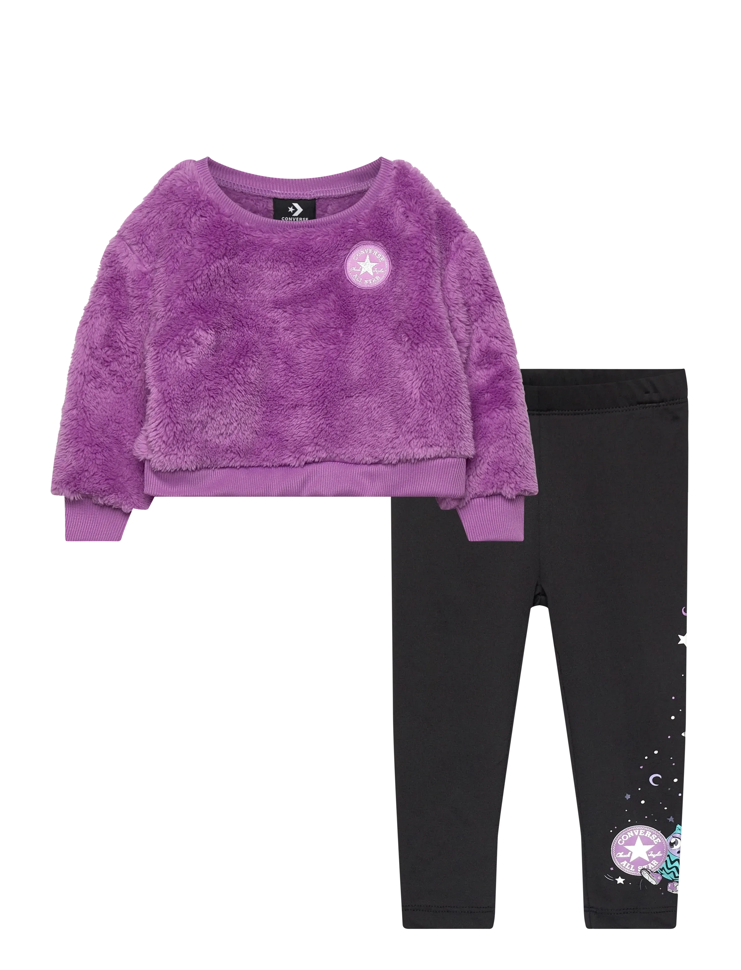 Converse GG-LEGGING SET - 4 for 3 - BLACK / purple