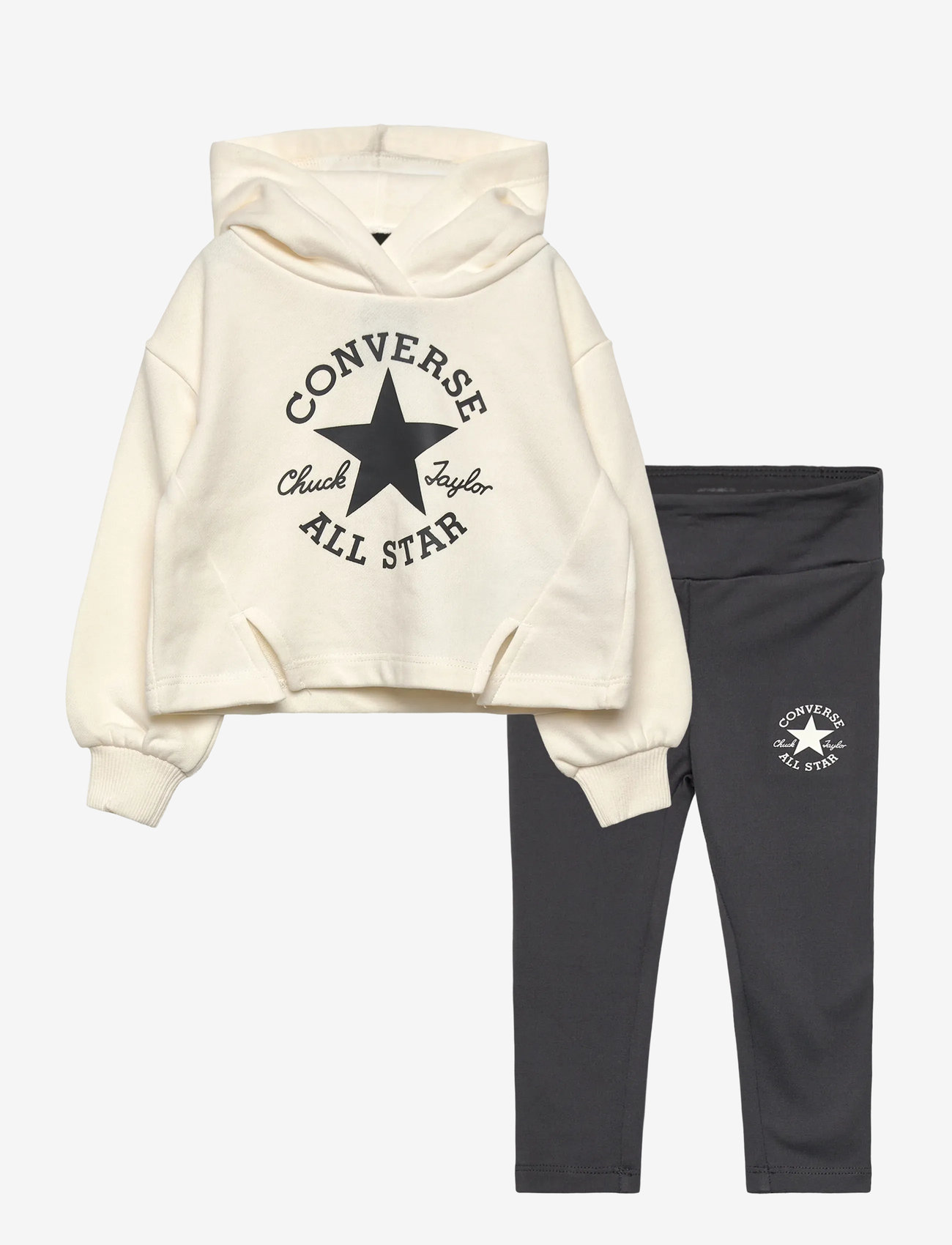 Converse - GG-LEGGING SET - joggingset & tvådelade set - black - 0