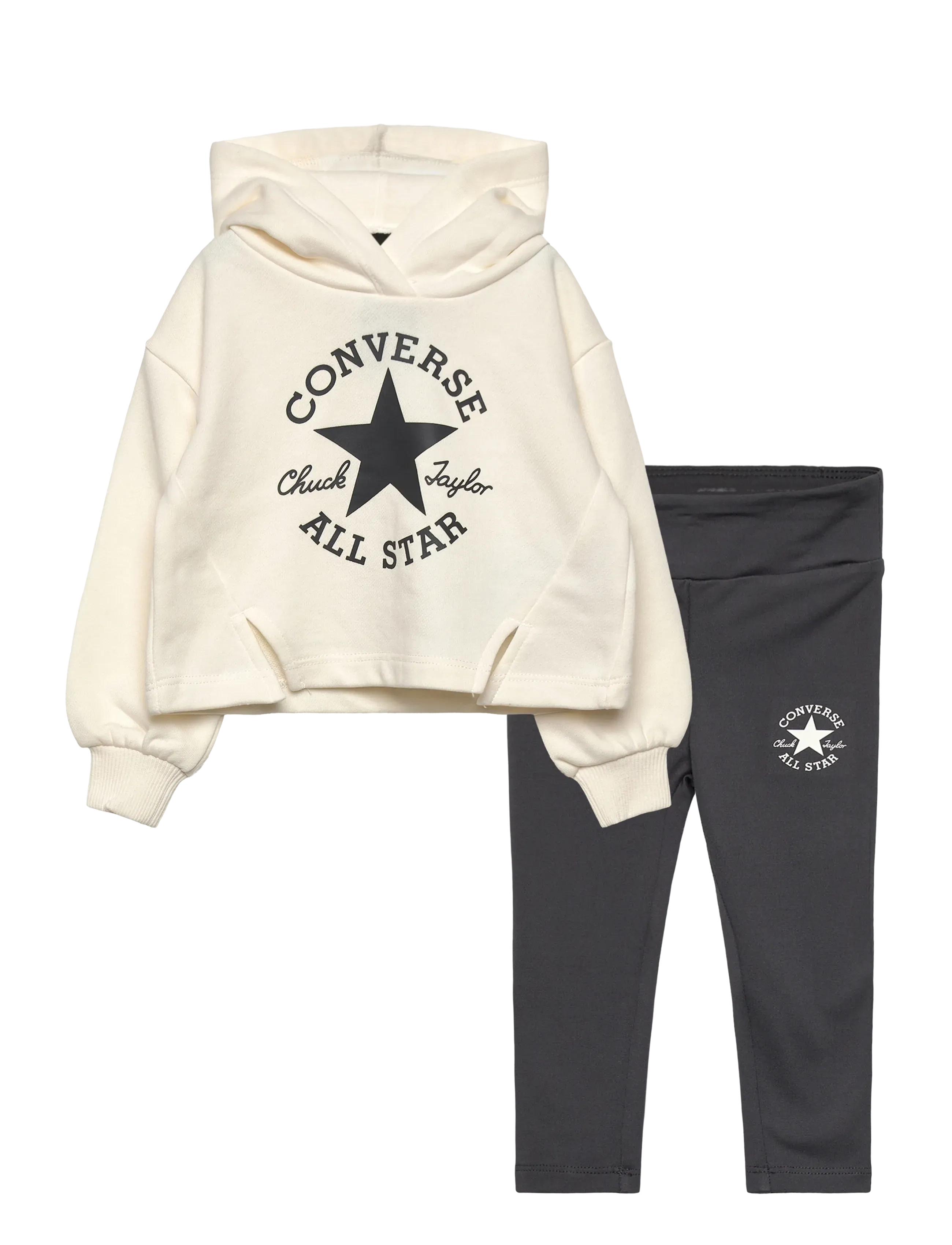 Converse GG-LEGGING SET - Joggingset - BLACK / cream