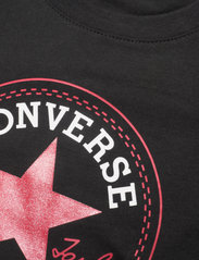 Converse - CNVG TIMELESS CHUCK PATCH TEE - marškinėliai trumpomis rankovėmis - black(white) - 2