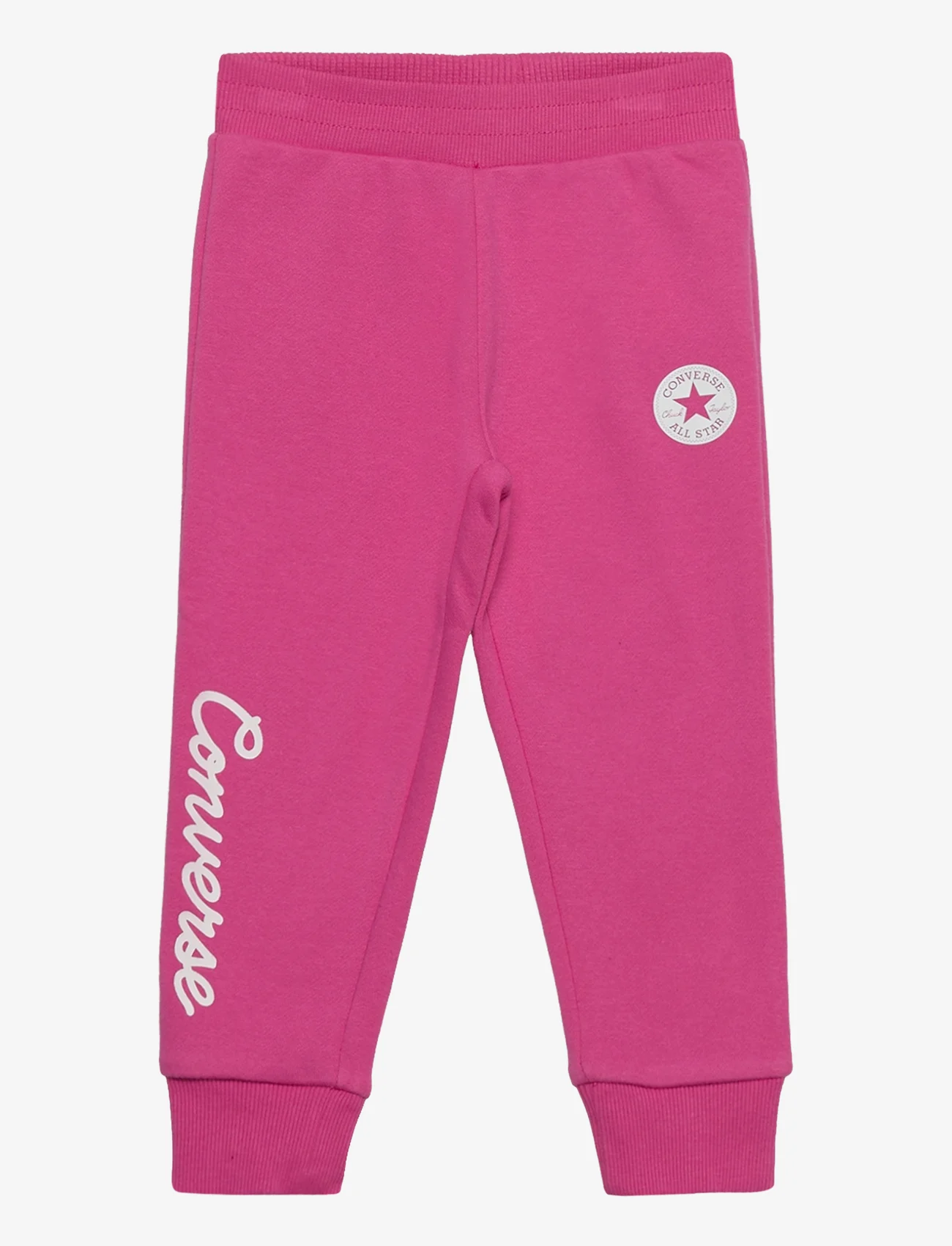 Converse - SIGNATURE CHUCK PATCH JOGGER - sportiska stila bikses - mod pink - 0
