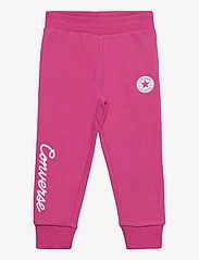 Converse - SIGNATURE CHUCK PATCH JOGGER - sportiska stila bikses - mod pink - 0