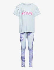Converse - SHORT SLEEEVE TEE & FLORAL PRINTED LEGGING SET - set med kortärmad t-shirt - copa - 0