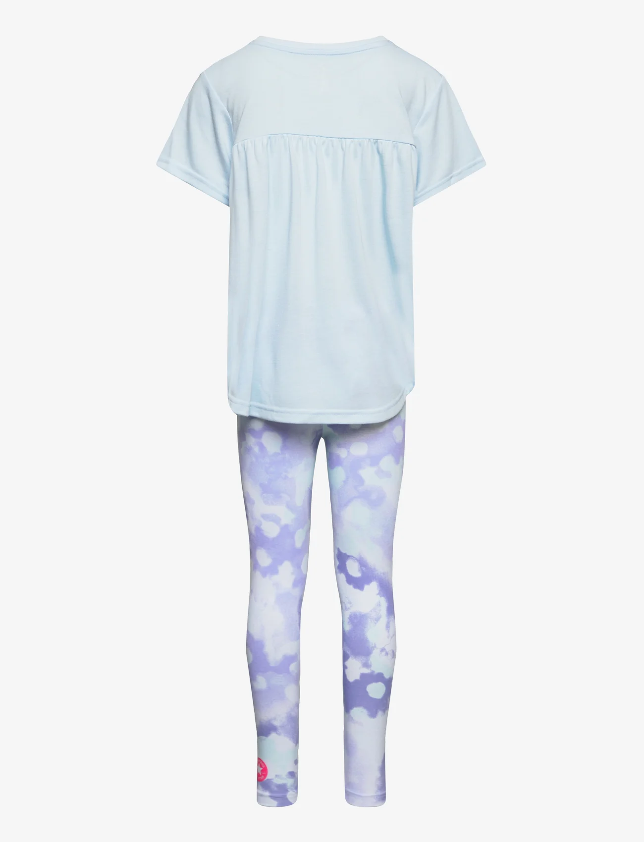 Converse - SHORT SLEEEVE TEE & FLORAL PRINTED LEGGING SET - set med kortärmad t-shirt - copa - 1